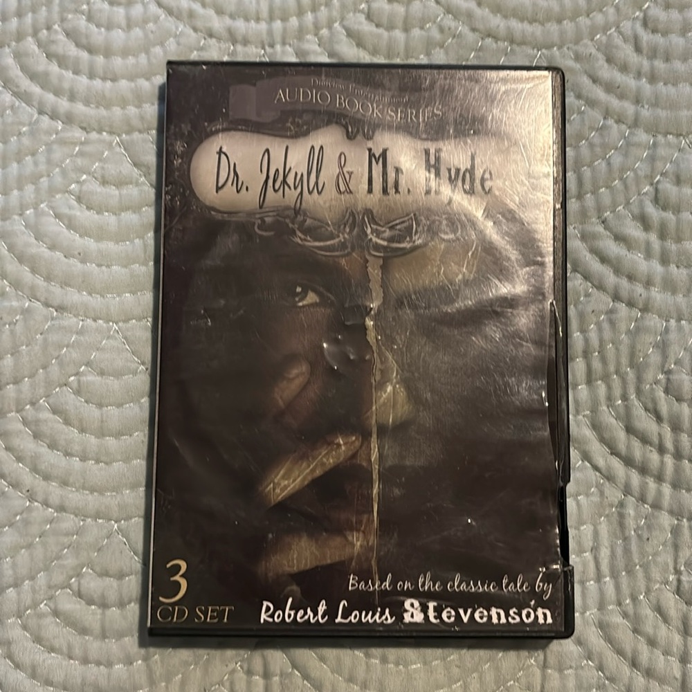 Dr. Jekyll & Mr. Hyde Audio Book Series 3 CD Set Rare